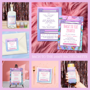 Invitation Bachelorette Du Week-End De L'An 2000