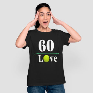 T-shirt Tennis 60e anniversaire pour joueur de tennis