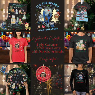 T-shirt Il aime les sueurs moches top noir