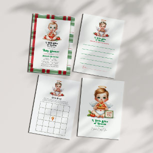 Carte Conseil Une petite tranche de paradis - Baby shower