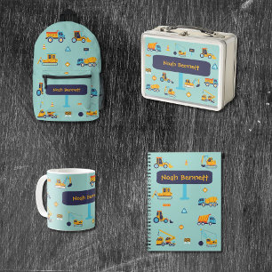 Tasse Excavatrice Personnalisée pour Garçons