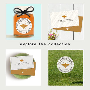 Bee Bee Keeper Honey Apairist Carte de visite