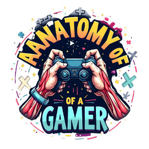 Affiche Anatomie d'un gamer - Retro Gamer Tee pour jeu vid