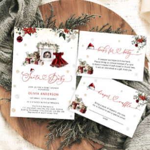 Carte D'accompagnement Charbon de Noël