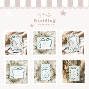 Save The Date Mariage côtier à main