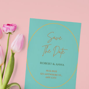 Invitation à un mariage saumon et pêche