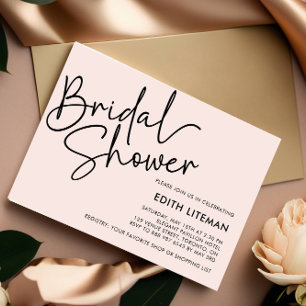 Sticker Rond Fête des mariées manuscrite de script moderne