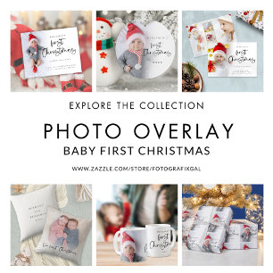 Mug Baby Prénom Noël Année Photo Overlay