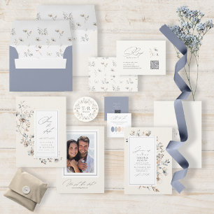 Mariage Fleur sauvage ivoire blanc ID1102
