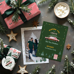 Tasse 2 Couleurs Livraison de la voiture Vintage Rose de famille