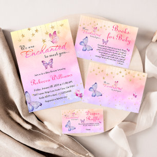 Invitation Nous Sommes Enchantés De Vous Rencontrer Baby show