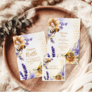 Carte D'accompagnement Vintage maman d'être jaune violet Diapper Raffer