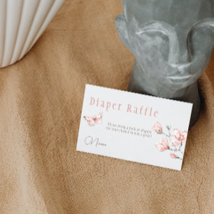 Baby shower de papillon rose pâle Magnolia moderne