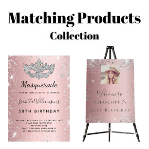 Invitation Anniversaire de la parties scintillant en argent r