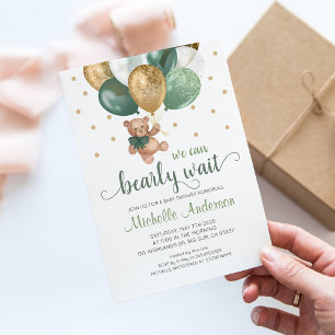 Carte D'accompagnement Teddy Bear Devine Combien De Candies Jeu Baby show