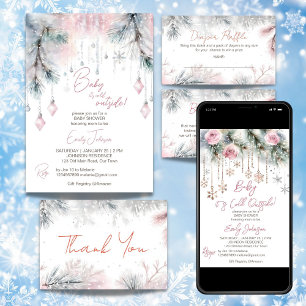 Invitation Bébé il fait froid en dehors du baby shower d'hive