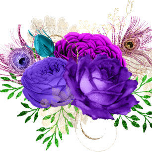 Invitations Wedding showers de luxe Fiesta Peacock