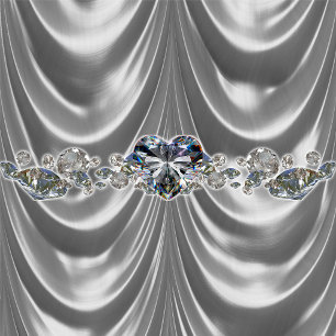 Coussin 60e anniversaire du Mariage Diamond Heart