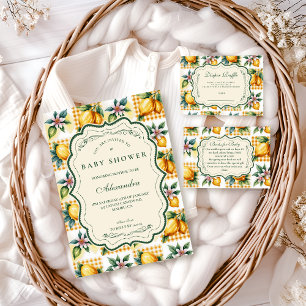 Carte D'accompagnement Tirage au sort de couches pour baby shower sur le 