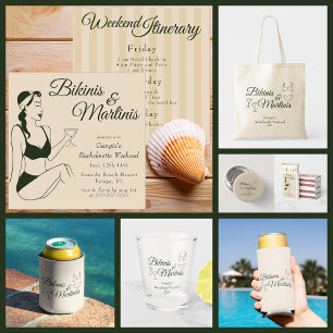 Sac fourre-tout Green Bikinis et Martinis pour ent