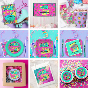 TOUTE invitation d'anniversaire rétro de AGE 90