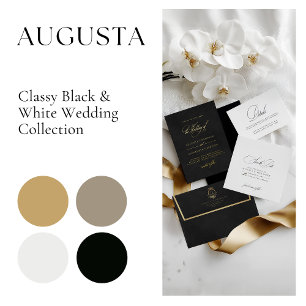 Carte Postale De Vacances En Aluminium Elégant Dark Navy Grey Enregistrer la date