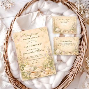 Serviette En Papier Jardin de Thé pour Baby Shower