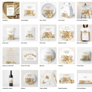 Invitation Safari Forest Farm Cute Animal