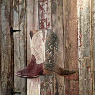 Faire-part fil barbelé mariage campagnard occidental