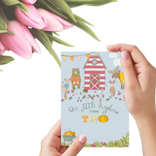 Invitation pour le deuxième anniversaire des amis 