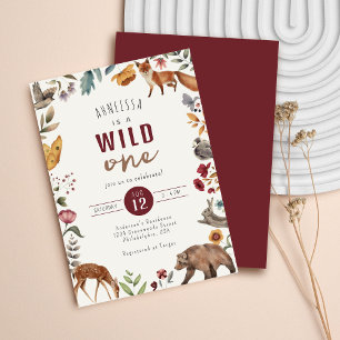 Budget Wild One Animal Woodland Premier anniversai