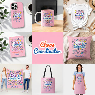 Tote Bag Coordinateur du chaos   Maman Vie   Fête des mères