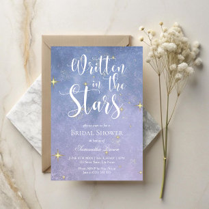 Carte De Remerciements Écrit dans les Étoiles Nom du lieu de l'invité 