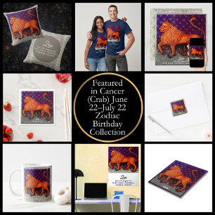 Aimant Panneau Lion Zodiac Lion Horoscope Anniversaire