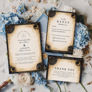 Cartons Réponse Mariage de Nuit Astrale