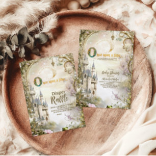 Serviette En Papier Il était une fois le Baby shower du château de Fai