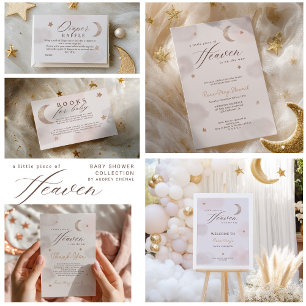 Carte D'accompagnement Rustic Blue Jean Denim Baby shower de caleçon