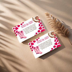 Sticker Rond Cowgirl western rodeo mignon baby shower rose