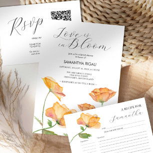 Cartes de recettes imprimables Aquarelle Fleurs de