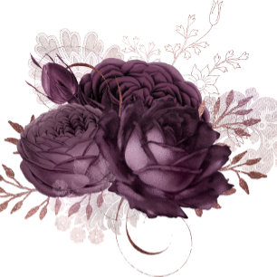 Invitation Mariage de Parties scintillant Rose et violet Gold