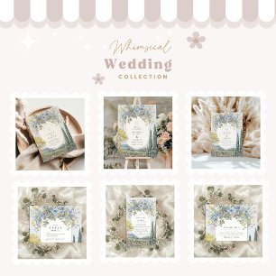 Carte De Remerciements Vignoble floral Fleur sauvage