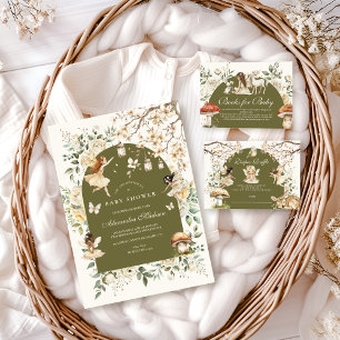 Carte D'accompagnement Fairies Fleur sauvage Flower Meadow Livres pour bé