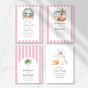 Carte De Remerciements Club Social Exclusif Bachelorette Weekend Photo