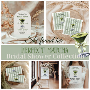 Son livre d'invité Parfait Matcha Fête des mariées