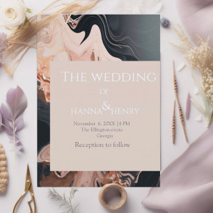 Ballotins marbre noir et rose chic