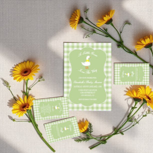 Carte D'accompagnement Livres de douche pour bébé Little Goose