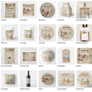 Carte D'accompagnement Chaussures en bois Casquette Cactus Cowboy Livres 