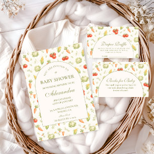 Carte D'accompagnement Pet Germe Jardin Fantaisiste Tirage de Couches