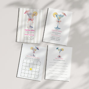 Invitation Jeu de bingo d'anniversaire Tini Bit Older