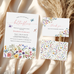 Affiche Fleur sauvage Butterfly Garden Devine combien de b